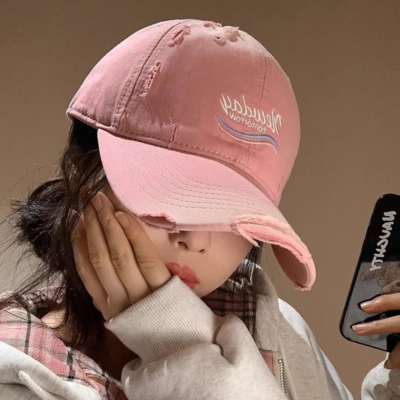 SLEEPYWALK Cotton Baseball Caps Unisex-1