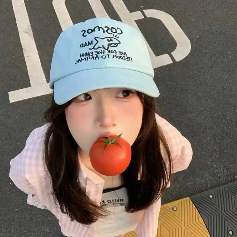 SLEEPYWALK Cotton Baseball Caps Unisex-2