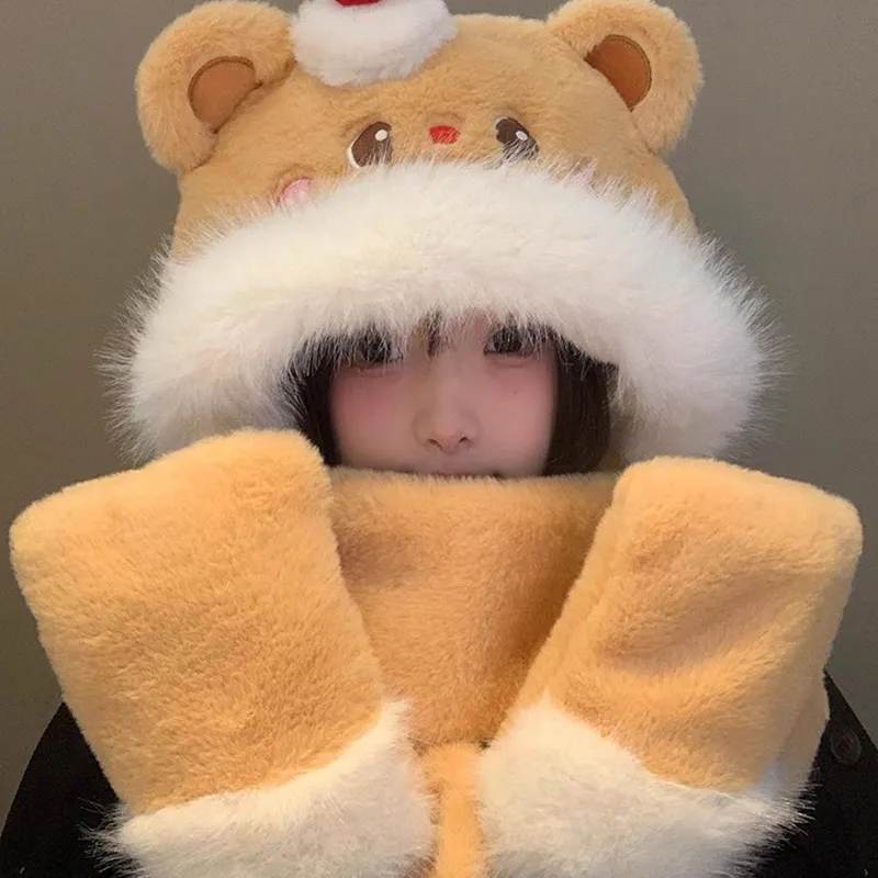 SLEEPYWALK Polyester Hoods & Plush Hats Women's-3