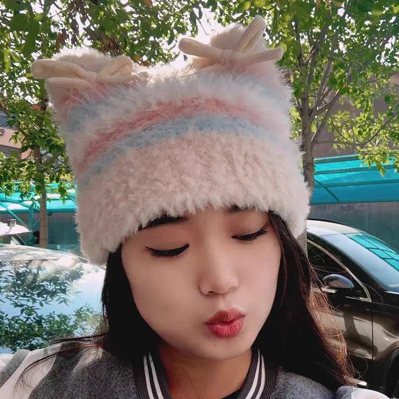 SLEEPYWALK Polyester Beanies Unisex-1
