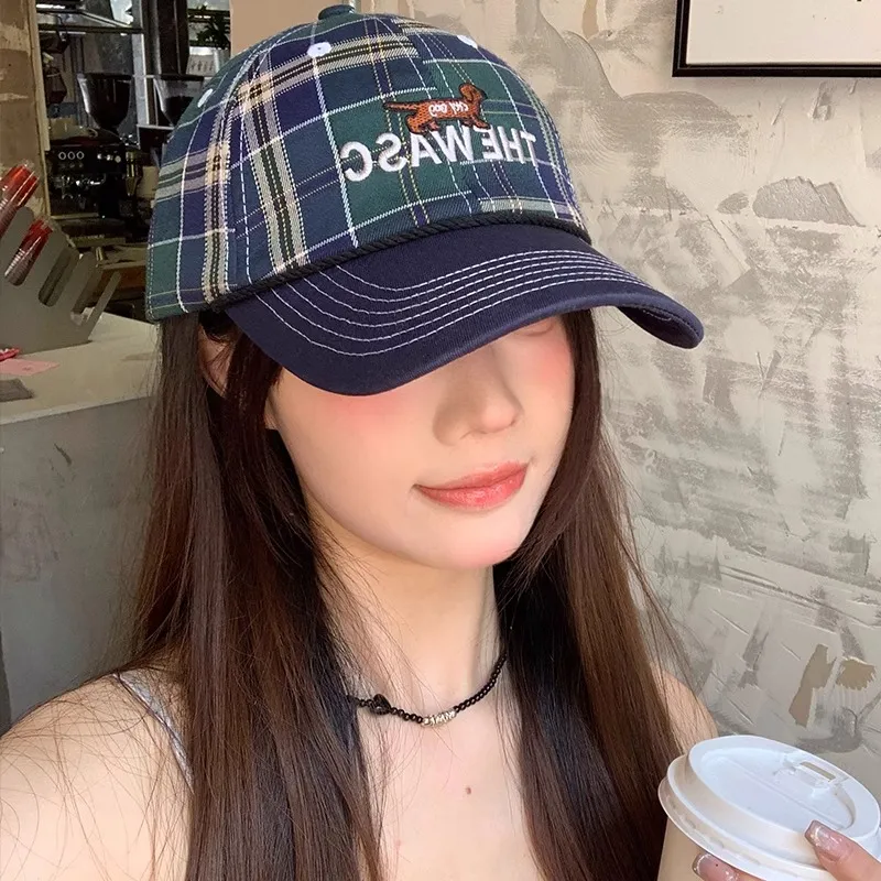SLEEPYWALK Cotton Baseball Caps Unisex-3