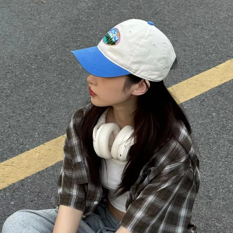 SLEEPYWALK Cotton Baseball Caps Unisex-3