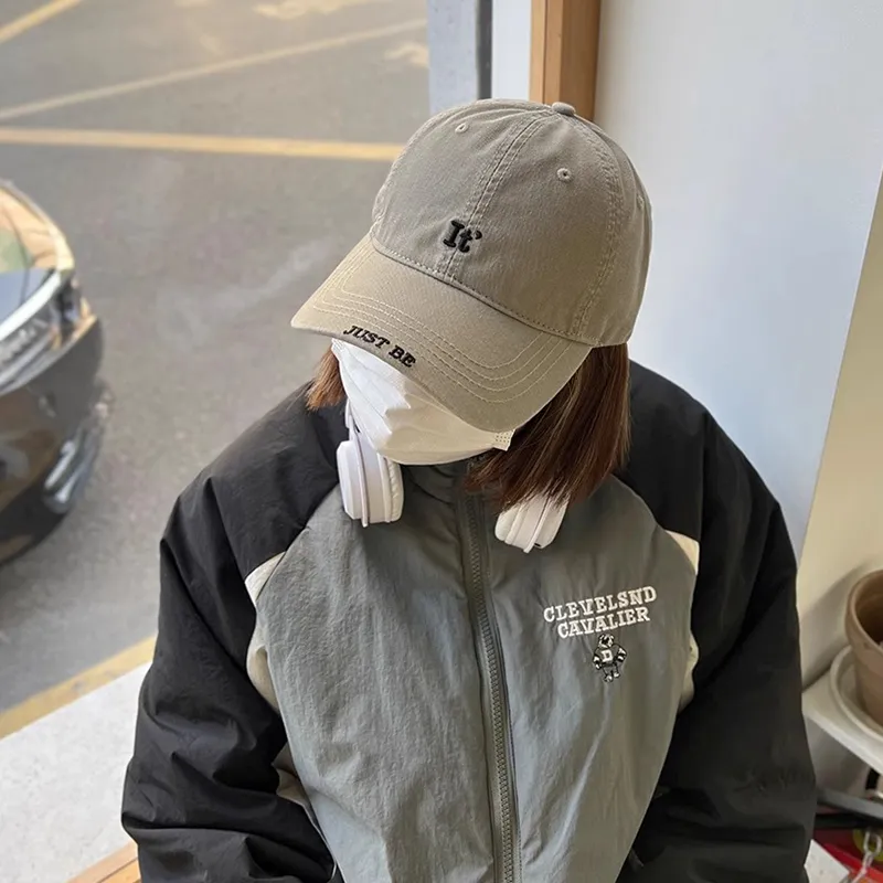 SLEEPYWALK Cotton Baseball Caps Unisex-4