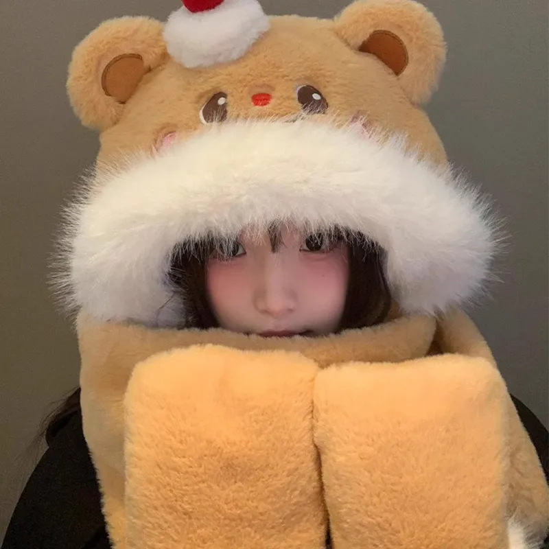 SLEEPYWALK Polyester Hoods & Plush Hats Women's-4