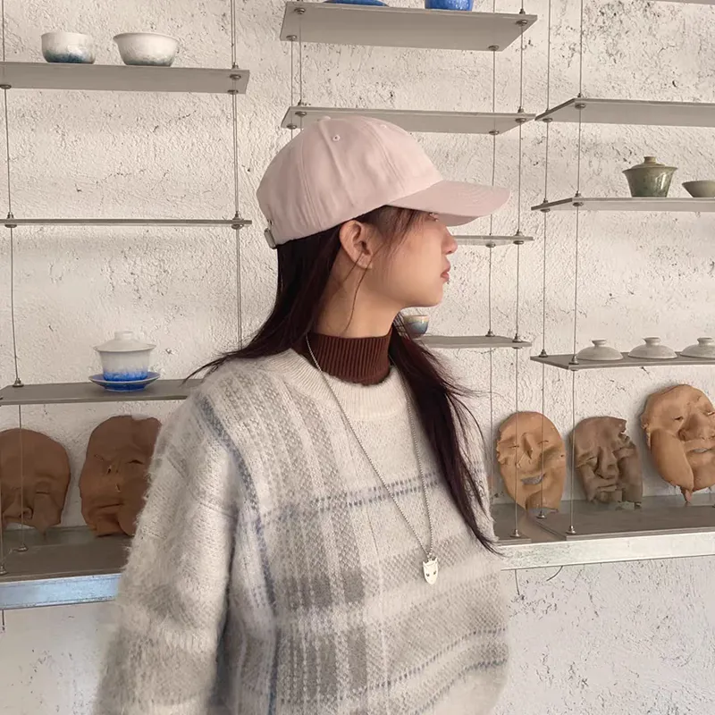 SLEEPYWALK Cotton Linen Blend Baseball Caps Unisex-6