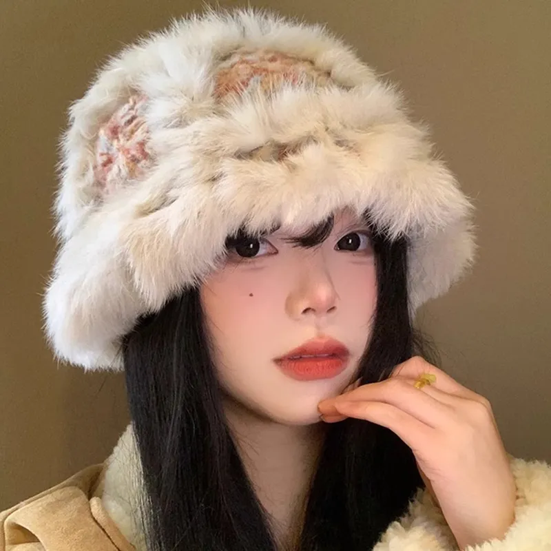 SLEEPYWALK Polyester Bucket Hats Unisex-2
