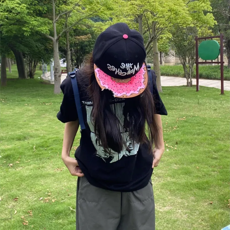 SLEEPYWALK Cotton Baseball Caps Unisex-3