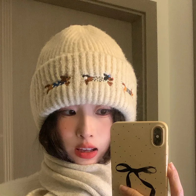 SLEEPYWALK Polyester Beanies Women's-2