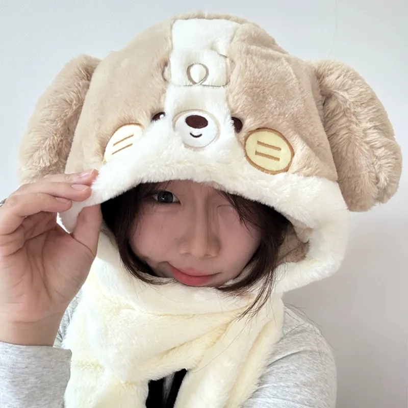 SLEEPYWALK Polyester Hoods & Plush Hats Unisex-2