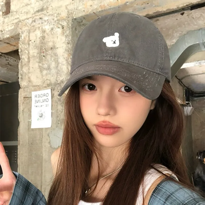 SLEEPYWALK Cotton Baseball Caps Unisex-9