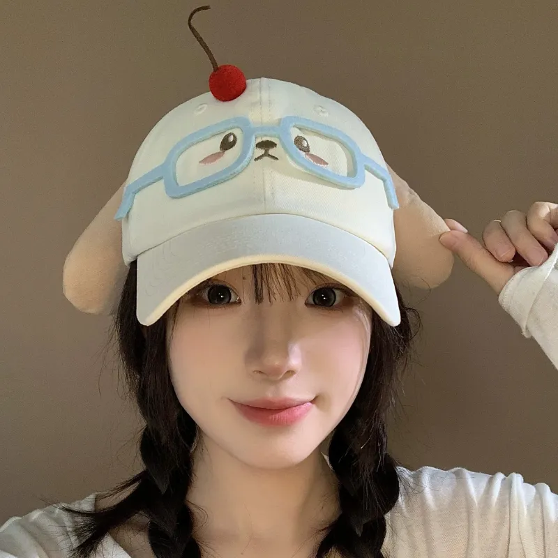 SLEEPYWALK Cotton Baseball Caps Unisex-3