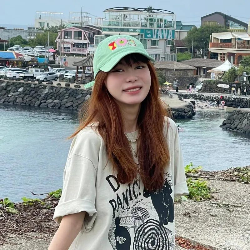 SLEEPYWALK Cotton Baseball Caps Unisex-3