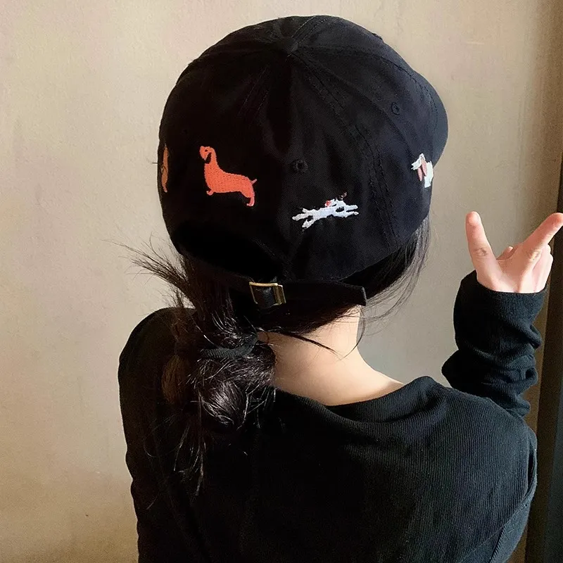 SLEEPYWALK Cotton Baseball Caps Unisex-1