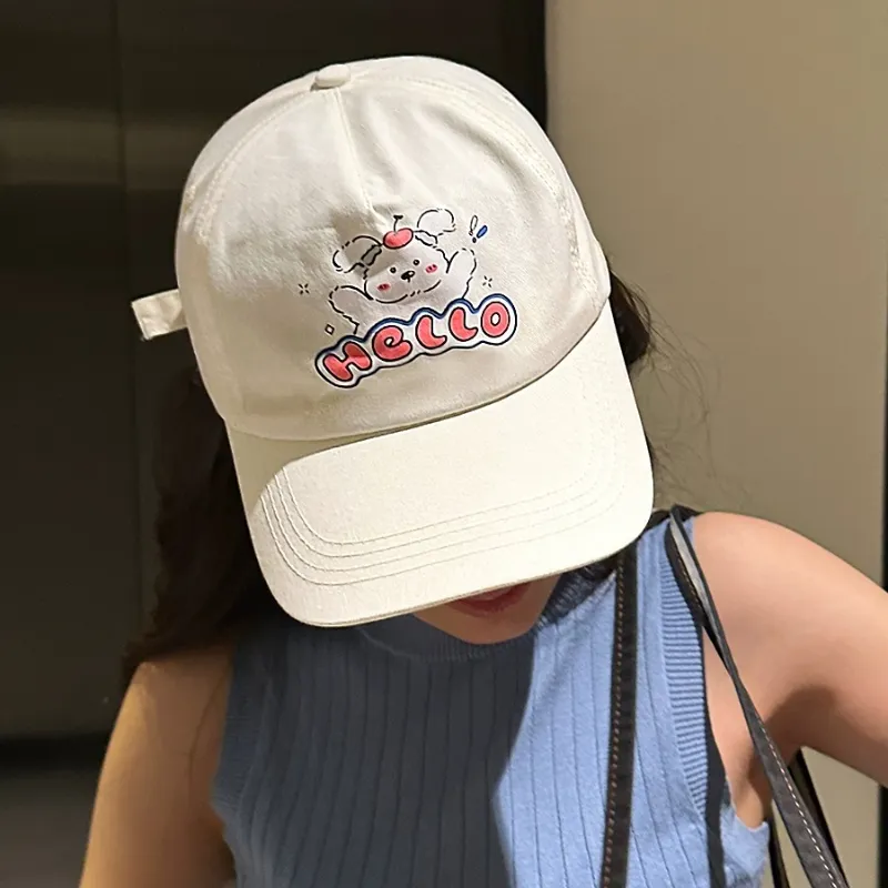 SLEEPYWALK Cotton Baseball Caps Unisex-1