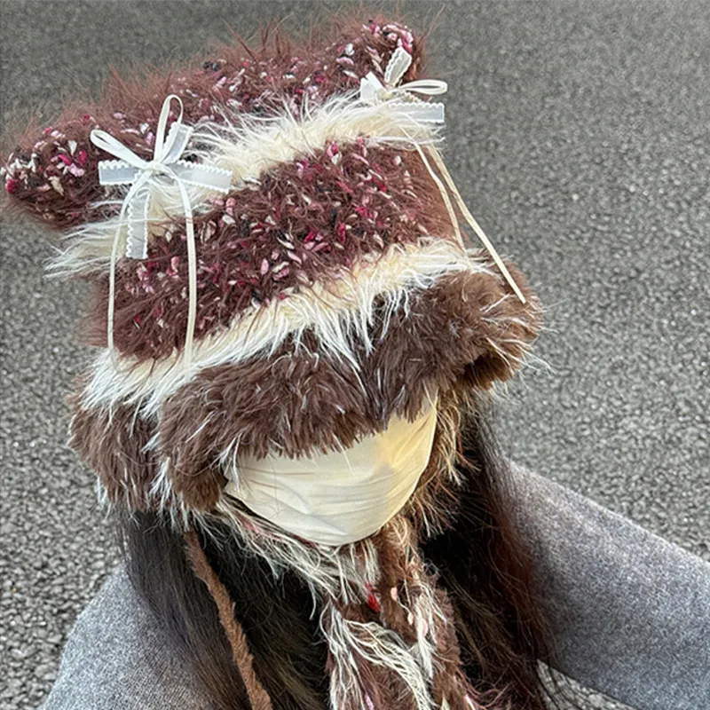 SLEEPYWALK Polyester Beanies Unisex-4