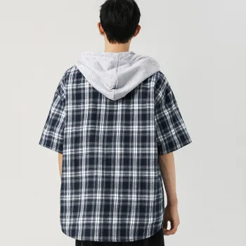 GLFL Shirts Unisex Blue Plaid