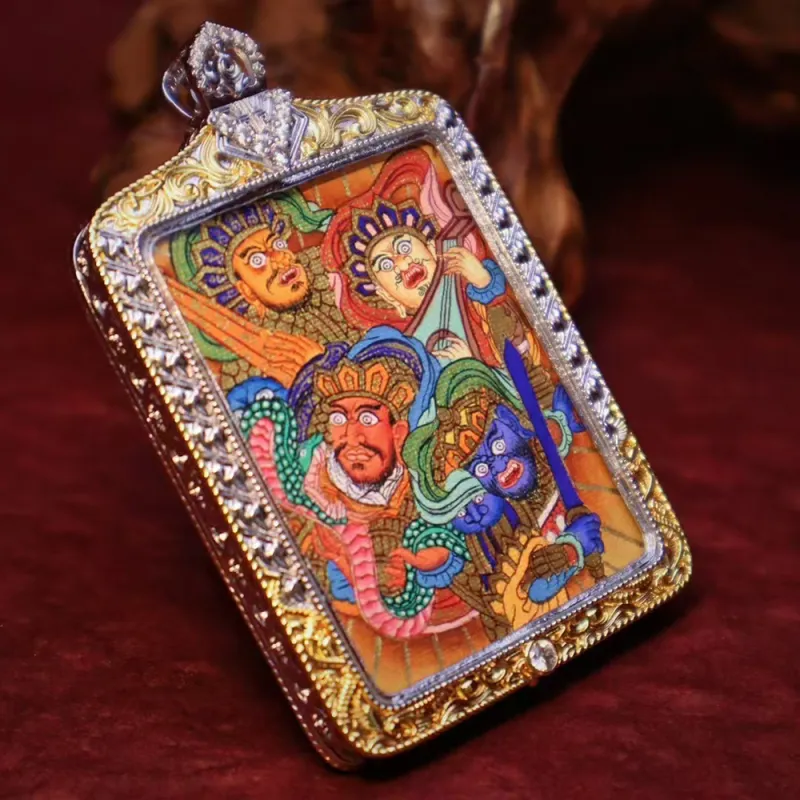 Jade Linmen Alloy Necklaces Unisex-4