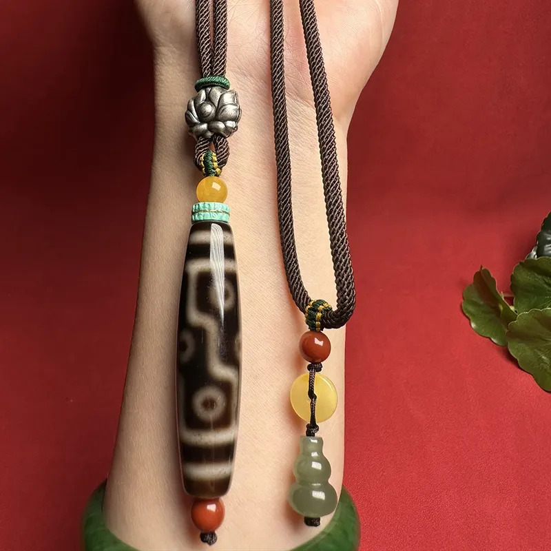 Jade Linmen Agate Jade Necklaces Unisex-1