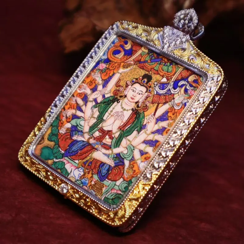 Jade Linmen Alloy Necklaces Unisex-2