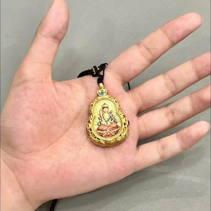 Jade Linmen Alloy Necklaces Unisex-4