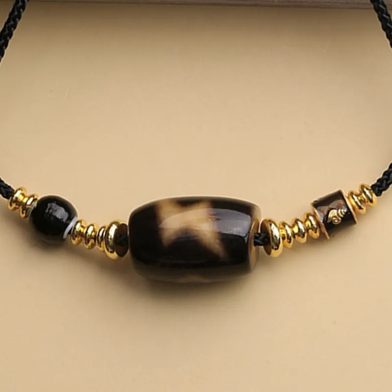Jade Linmen Agate Jade Necklaces Unisex-4