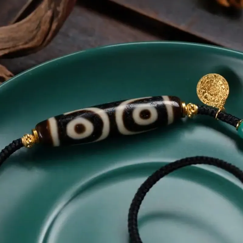 Jade Linmen Agate Necklaces Unisex-4
