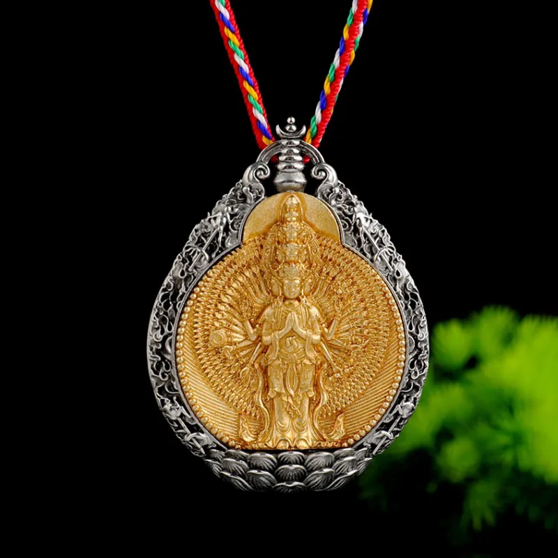 Jade Linmen Brass Necklaces Unisex-2