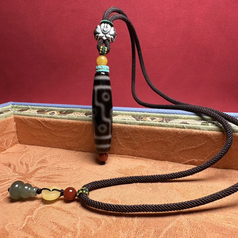 Jade Linmen Agate Jade Necklaces Unisex-3