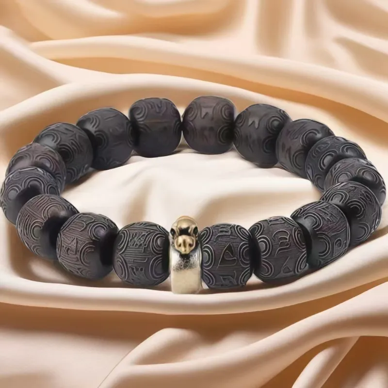 Jade Linmen Sandalwood Bracelets Unisex-2