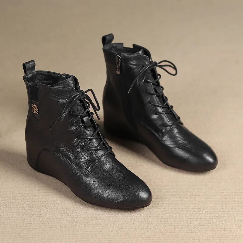 PIERCE GENTRY Ankle Boots 6cm Women's-5