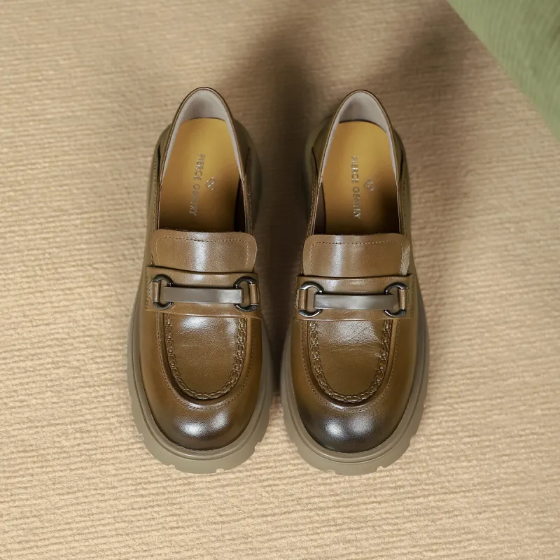 PIERCE GENTRY Loafers 3.5cm Women's-6