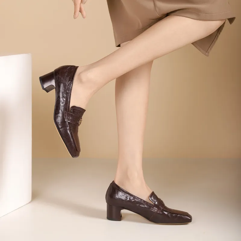 PIERCE GENTRY Loafers 4.5cm Women's-11