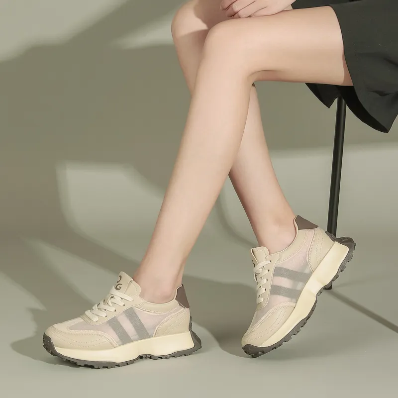 PIERCE GENTRY Shock Absorbers With Slip Resistant And Abrasion Resistant Properties Low Top Casual Shoes Women's-4