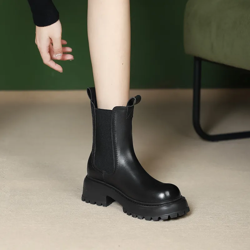 PIERCE GENTRY Chelsea Boots Women's-4