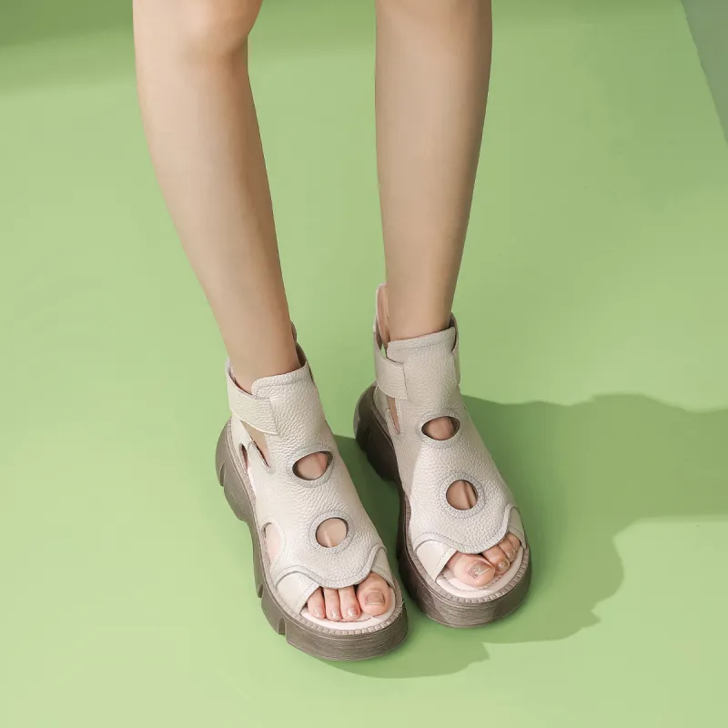 PIERCE GENTRY Roman Sandals Women's-11