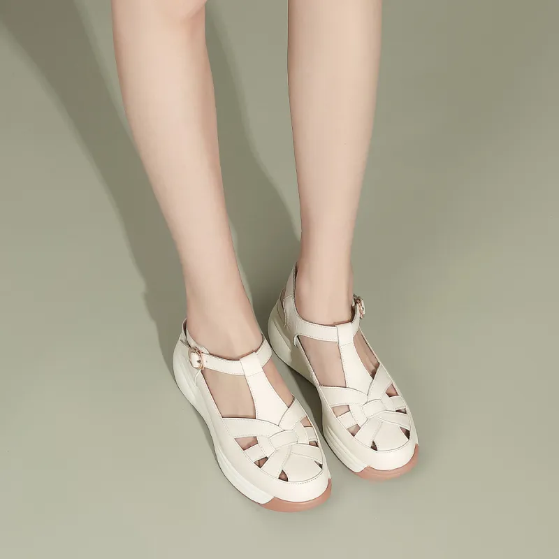 PIERCE GENTRY Roman Sandals Women's-6