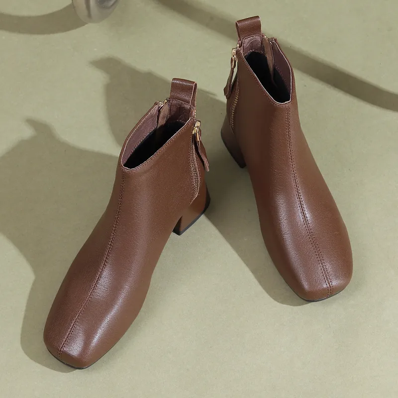 PIERCE GENTRY Ankle Boots 4cm Women's-10
