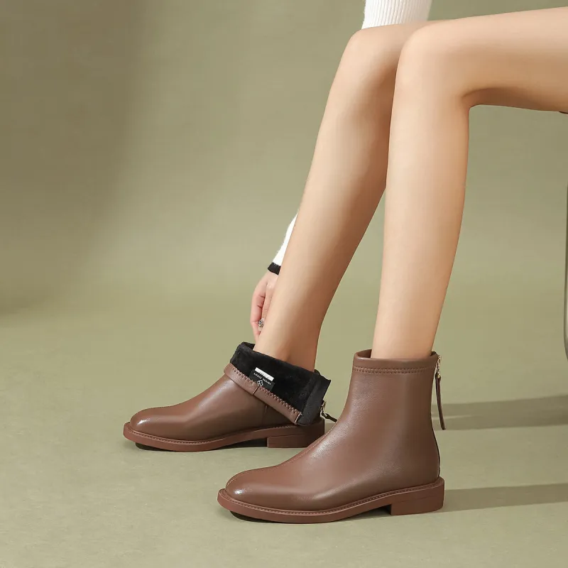 PIERCE GENTRY Ankle Boots 3cm Women's-10