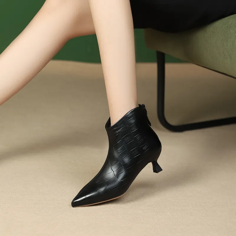 PIERCE GENTRY Ankle Boots 4.5cm Women's-19