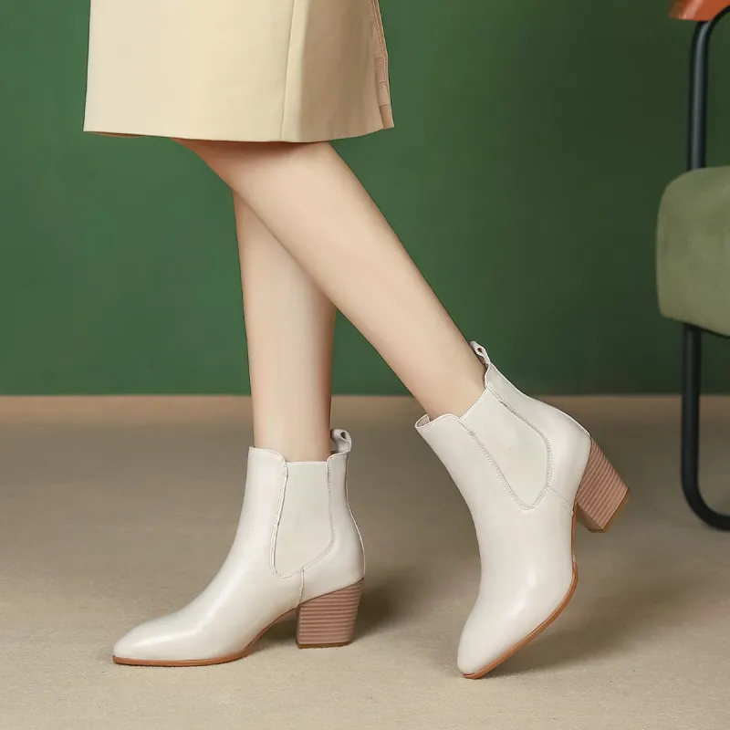 PIERCE GENTRY 11cm Chelsea Boots 6.5cm Women's-11