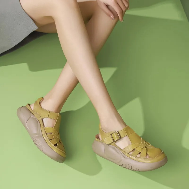 PIERCE GENTRY Roman Sandals Women's-6