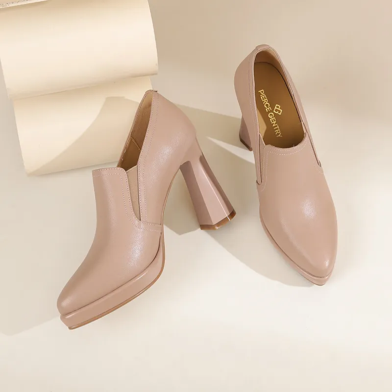 PIERCE GENTRY Chunky Heel High Heels Women's-14