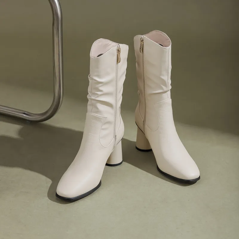 PIERCE GENTRY Ankle Boots 7cm Women's-9