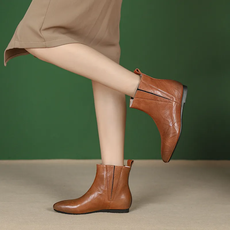 PIERCE GENTRY Ankle Boots 1.5cm Women's-10