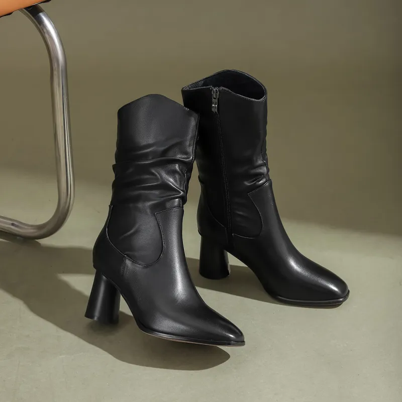 PIERCE GENTRY Ankle Boots 7cm Women's-4