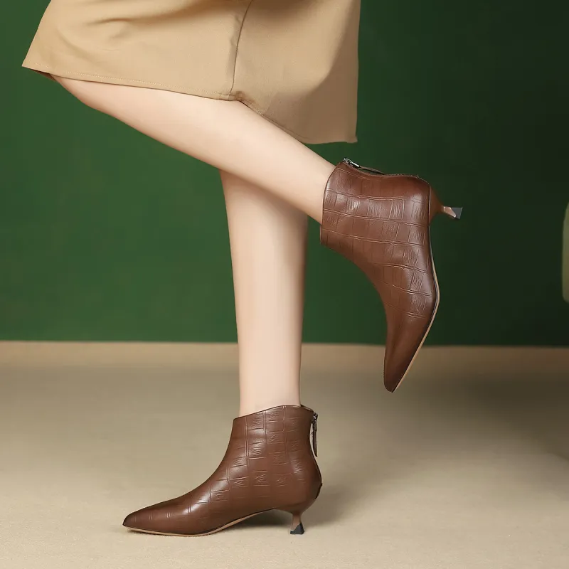 PIERCE GENTRY Ankle Boots 4.5cm Women's-14