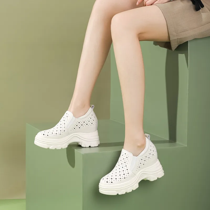 PIERCE GENTRY Casual Single Shoes 5.5cm Women's-12