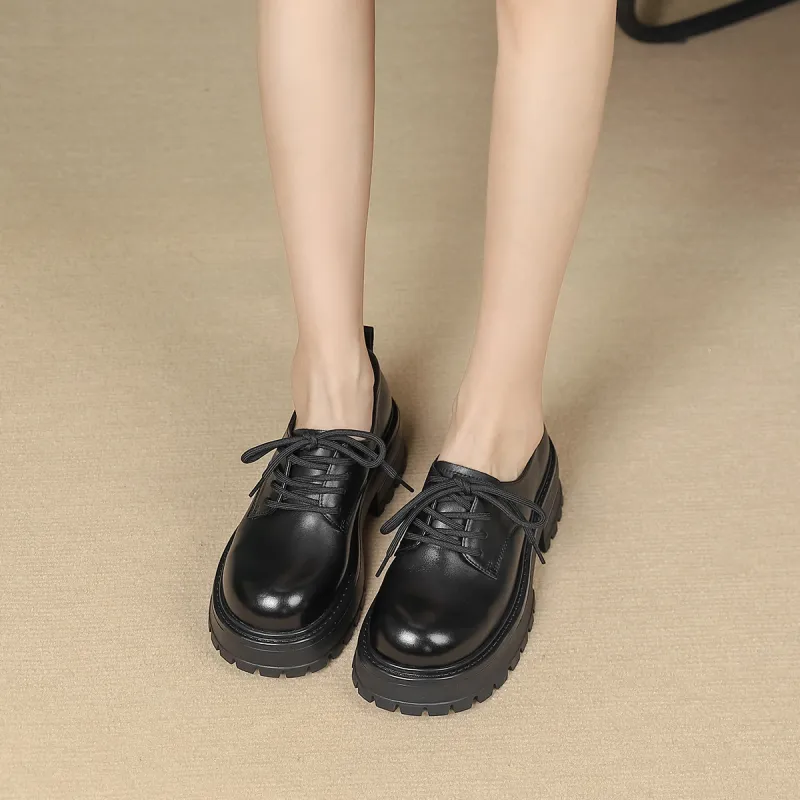PIERCE GENTRY Loafers Women's Black/Light Coffee-5