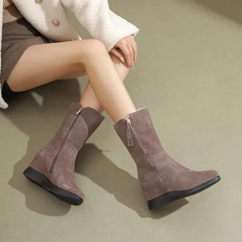 PIERCE GENTRY Ankle Boots 3cm Women's-10
