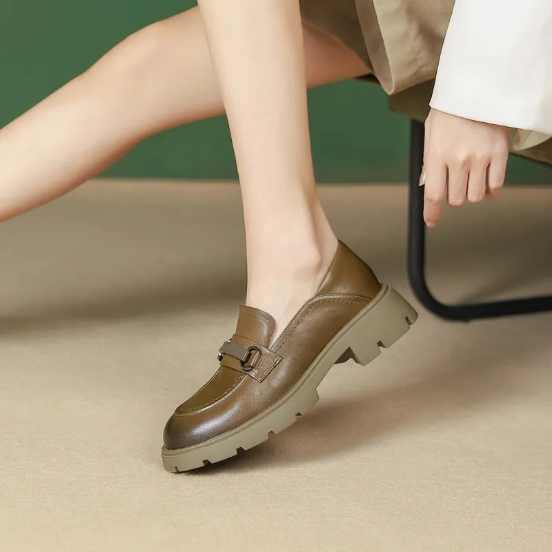 PIERCE GENTRY Loafers 3.5cm Women's-5